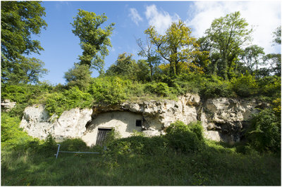 grotten bij het boswachtershuisje