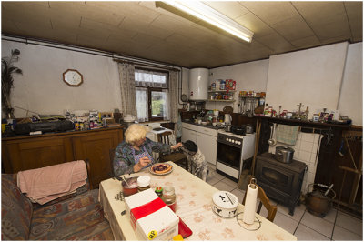 samen eten in de keuken