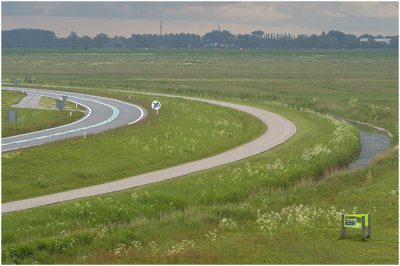 zicht op Friesland