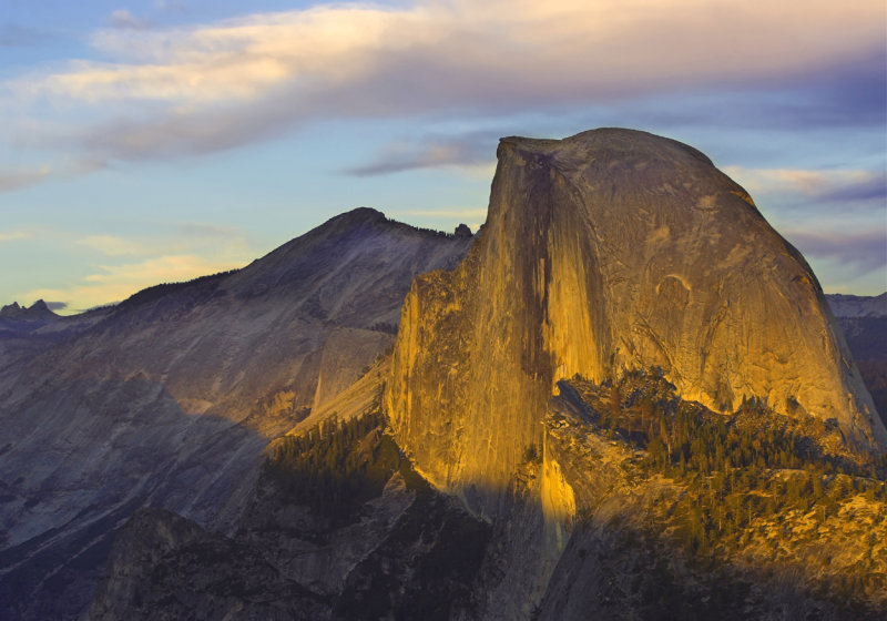 Clouds Rest with Half Dome at sunset copy.jpg