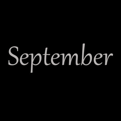 September