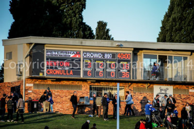 Newtown vs Cronulla 5/7/14