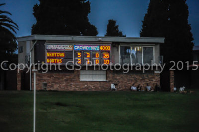 Trial game Newtown vs Norths 14/2/15