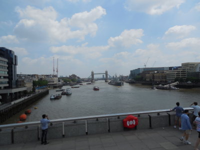 Tower Bridge in background