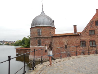 Sarah in Frederiksborg Palace