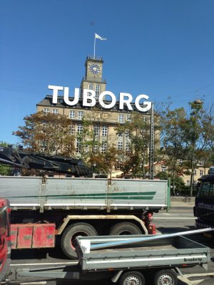 Tuborg sign in Copenhagen