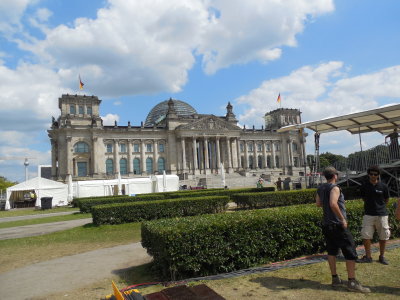 Front of reichstag