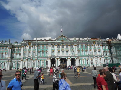 Front of the Hermitage, or Winter Palace