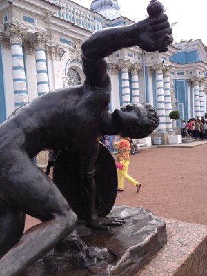 Statue by the Grotto