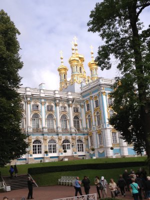 Catherine's Palace, from the Gardens