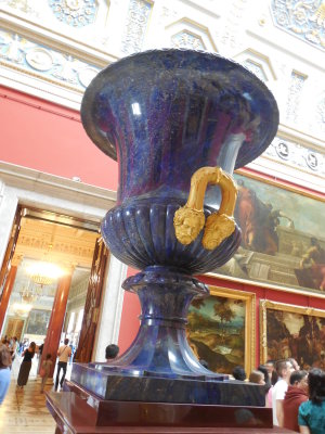 Vase in the Small Italian Skylight Hall