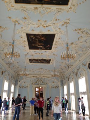 Blue and White Room