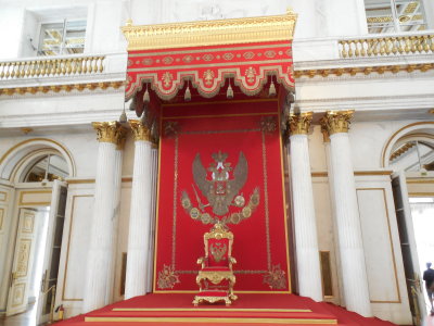 Throne in. St. George Hall