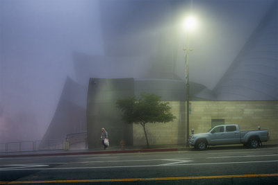 Going to Work  by Disney Concert Hall, Los Angeles.jpg