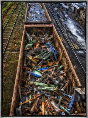 Colourful Steel Scrap