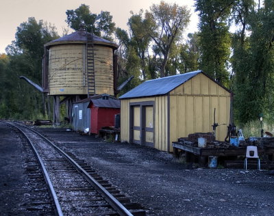 Early morning in Chama yard