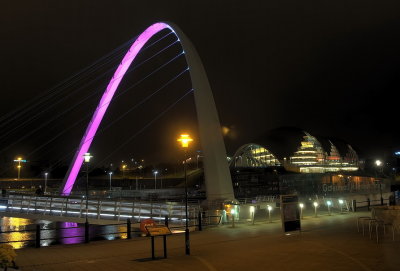 Millennium Bridge and Sage