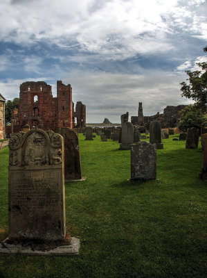 Lindisfarne Priory and Castle