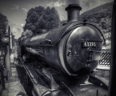 Engine in Goathland