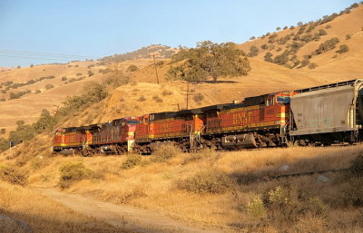 Towards Tehachapi Pass