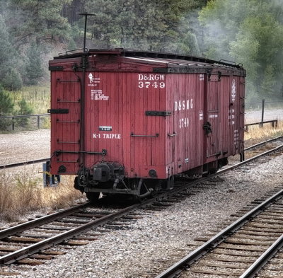 Lonely boxcar