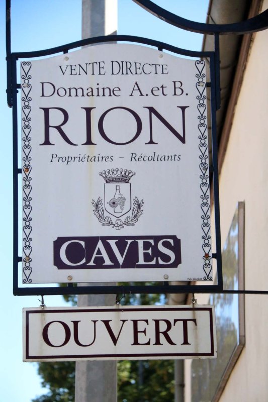 A TASTING IN THE CELLARS OF DOMAINE RION
