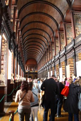 Trinity College Which Houses the Book of Kells (8c)