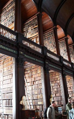 Trinity College Which Houses the Book of Kells (8c)