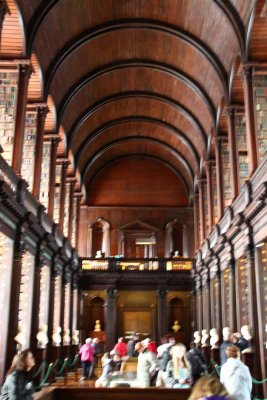 Trinity College Which Houses the Book of Kells (8c)