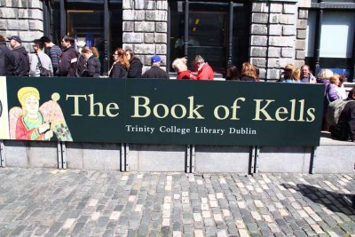 Trinity College Which Houses the Book of Kells (8c)