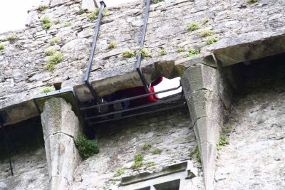 Kissing the Stone Requires Some Acrobatics