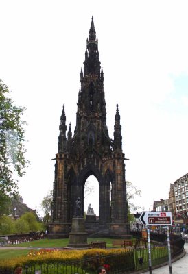 Monument to Author Sir Walter Scott - 1840