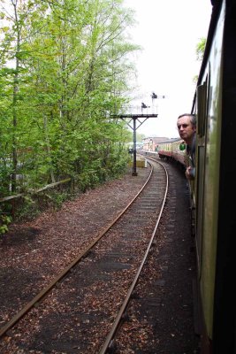 Riding the Steam Locomotive Train from Lakeside to Haverthwaite