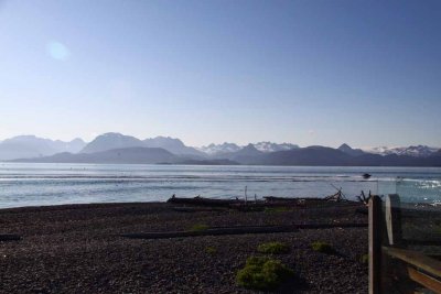 View From The Chart House on The Spit - Homer
