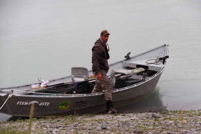 Our Drift Boat and Guide