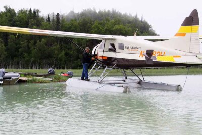 And The Pilot Prepares for the Return Flight