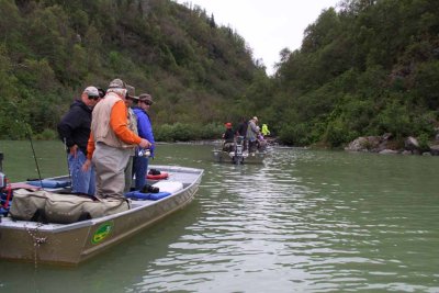Take Your Turn In Line - First Boat Must Move After 30 Minutes