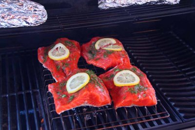 A Well-Deserved and Well-Prepared Sockeye Feast