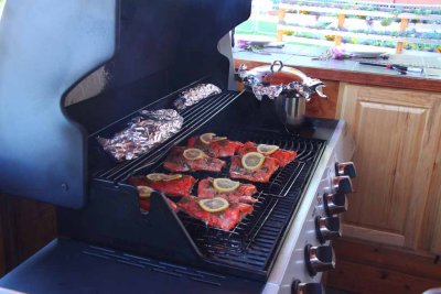A Well-Deserved and Well-Prepared Sockeye Feast