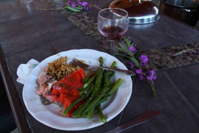 A Well-Deserved and Well-Prepared Sockeye Feast