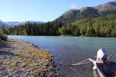 Fishing The Upper Kenai For Sockeye and Rainbow Trout