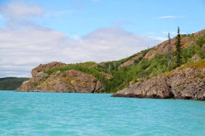 The 45-Minute Transit from The Upper Kenai Entrance into The Lake to The Take Out Spot