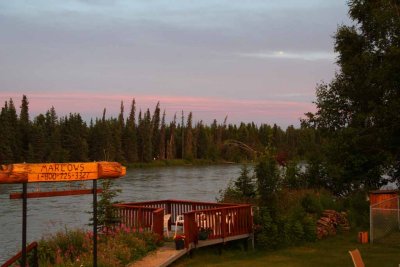 Sunset on The Kenai Penisula at Marlow's