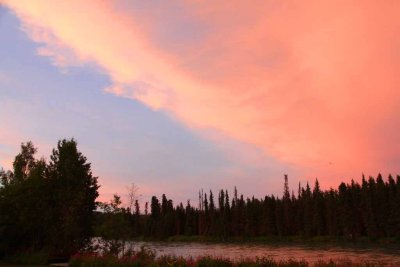 Sunset on The Kenai Penisula at Marlow's