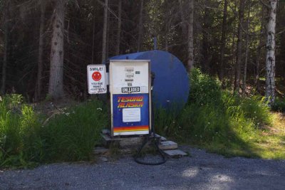 Well There is This Antique Pump - Does it Work? - 3 miles left on the car range readout
