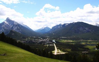 Banff From a Distance