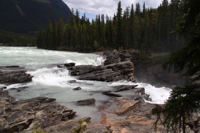 Athabasca Falls and River