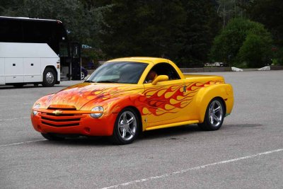 Chevy SSR Car Club at Mt. Robson Provincial Park - Cool Rides