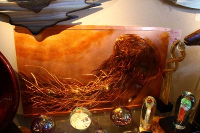 Brass Art - Grinder Marks Make Jellyfish