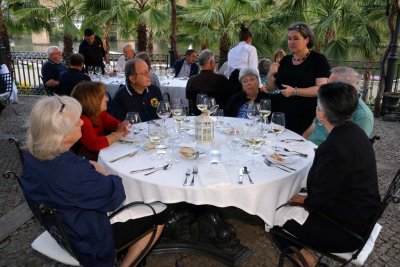 A Wonderful Dinner at the Hotel on the Banks of the Douro